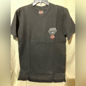 Harley Davidson Shirt 100 Years Hals New Berlin WI Double Stitch New Medium